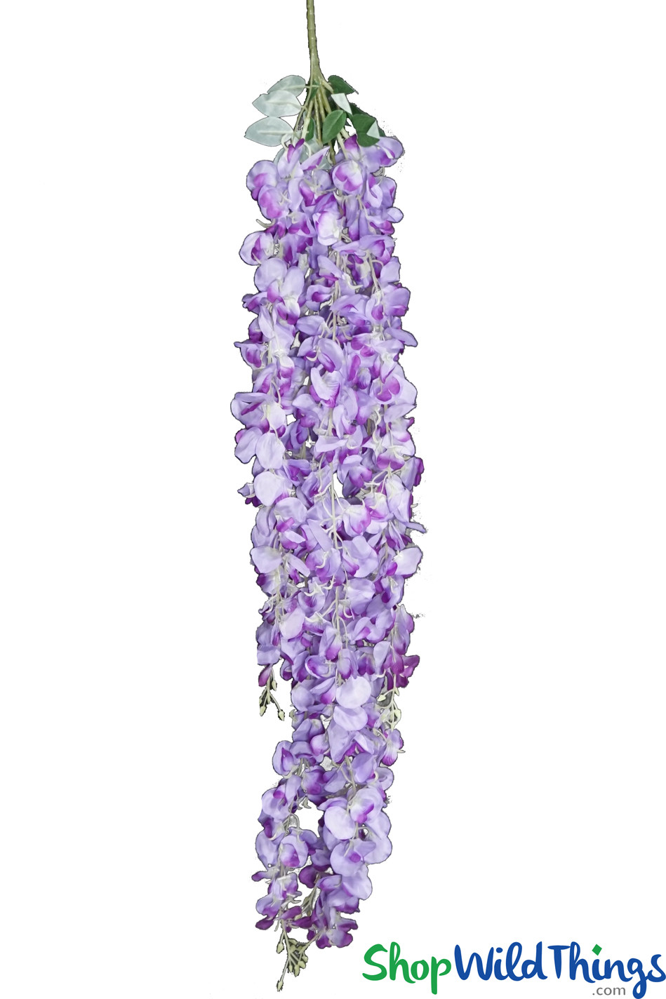 Artificial Purple Wisteria Spray 46" Long with 5 Shoots