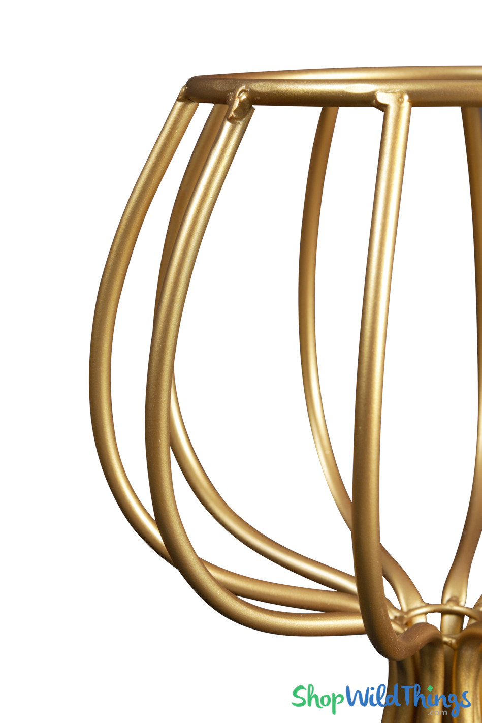 Gold Vase & Centerpiece Riser