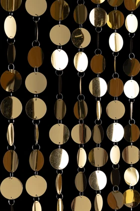 Metallic Beaded Curtains