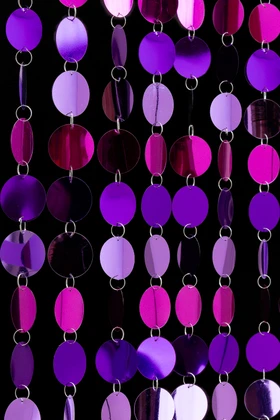 Metallic Beaded Curtains