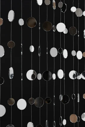 Mirror Beaded Curtains