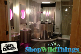 Bath Crashers - Chain Curtains!