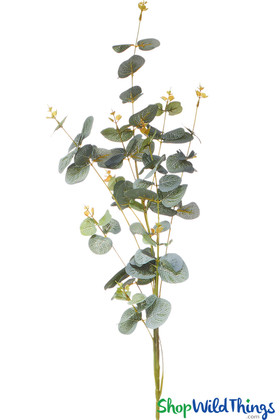 Tall eucalyptus stems, faux bendable greenery branches  | ShopWildThings.com