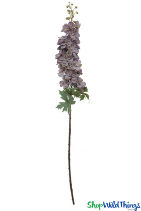 Purple Delphinium Flower Spray Artificial Pick for Floral Designers ShopWildThings.com