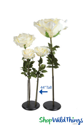 ShopWildThings Lifesize Ivory Flowers Come in Several Sizes and Colors