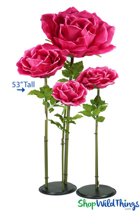 ShopWildThings Lifesize Fuchsia Flowers Come in Several Sizes and Colors