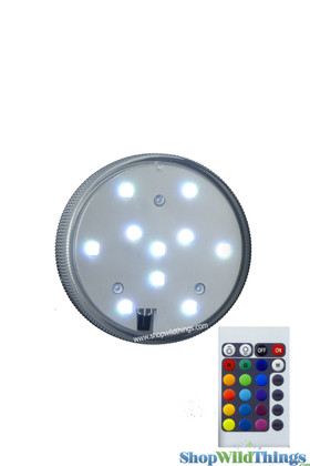 COMING SOON! LED Light Saucer - WARM WHITE - 23 LED's, Cordless with Remote  Control