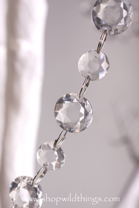 Faceted Crystal Garland
