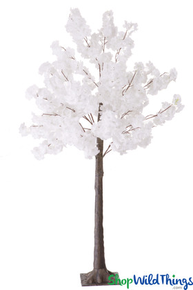 White Flowering Dogwood Tree Artificial Silk Flowers Wedding and Event Shopwildthings.com