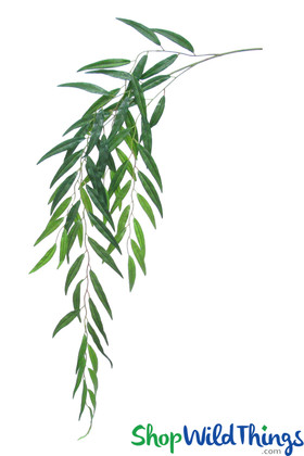 Artificial Green Weeping Willow Spray | Draping green landscape garlands | ShopWildThings.com