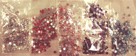 Bags of Crafting Rhinestones with 1,500 Pieces in a Variety of Colors by ShopWildThings.com