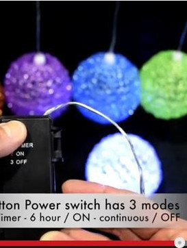 VIDEO: LED Lighted Waterproof Sparkle Balls!