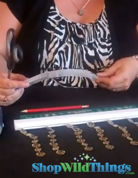 VIDEO: How to Cut the Width of a Beaded Curtain