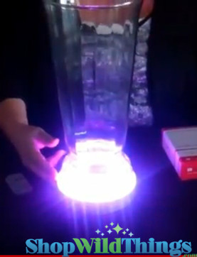 VIDEO: LED Color Changing Uplight Discs