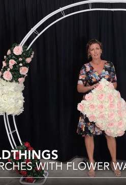 VIDEO: How to use Flower Walls on Flower Arches