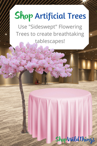 White & Blush Pink Flowering Dogwood Tree|Life Size Wedding Trees at ...