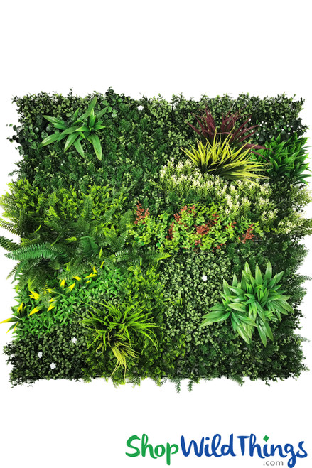 Greenery Wall| Assorted Lush Landscape Panel | ShopWildThings.com