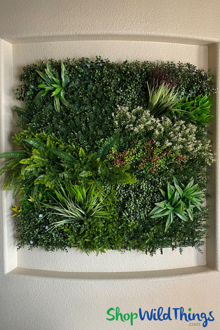 Artificial Greenery Wall Panels ShopWildThings Living Wall