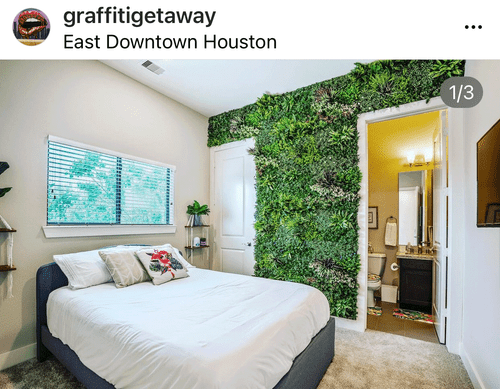 ShopWildThings Fancy Artificial Living Wall 3D Decoration