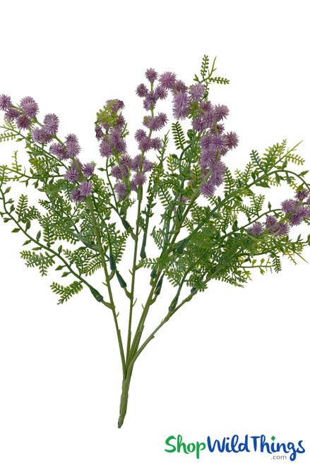 Purple Wildflowers Artificial Floral Pick for Floral Designs and Bouquets