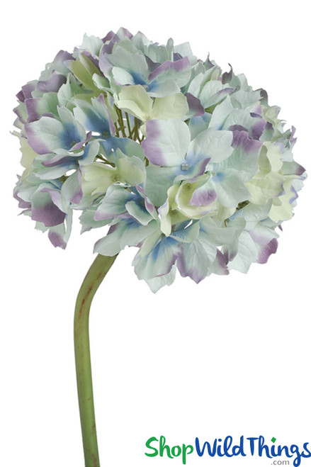 Blue Hydrangea Blossom ShopWildthings Artificial Florals for Event Centerpieces