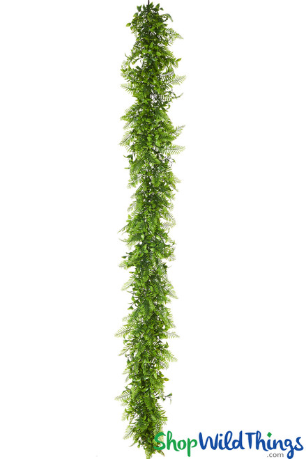 High Quality Extra Full Greenery Garland Artificial Swag for Tabletop Decoration ShopWildThings.com