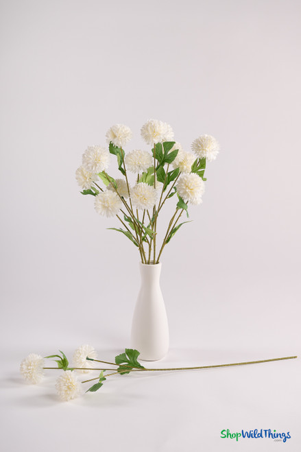 Artificial Ball Mum Spray for Floral Designers ShopWildThings.com