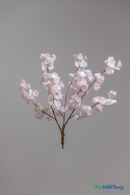 Artificial Pink and White Dogwood Interchangeable Branch 32" L | ShopWildThings.com
