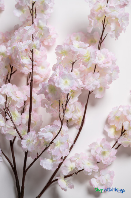 Artificial Pink and White Dogwood Interchangeable Branch 32" L | ShopWildThings.com