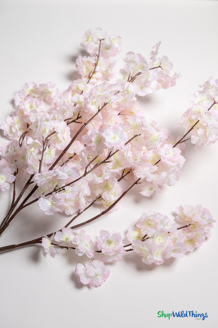 Artificial Pink and White Dogwood Interchangeable Branch 32" L | ShopWildThings.com