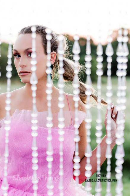 Lafayette Beaded Curtains Are Lightweight and Fantastic for Photo Shoots by ShopWildThings