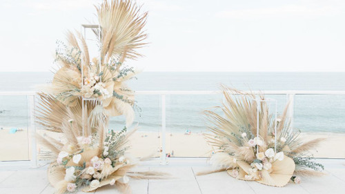Your Secret Weapon for Stunning Events! ShopWildThings.com offers a wide selection of event decor products, from Floral Risers to Artificial Greenery and Premium Silk Florals, which are the key to creating unforgettable celebrations. Discover how we can elevate your next event!

Seaside Coastal Chic Wedding Ceremony Decor Ideas