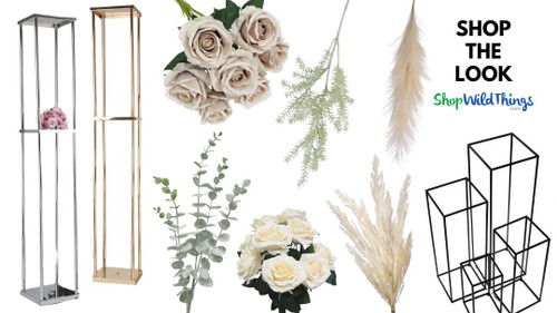 Your Secret Weapon for Stunning Events! ShopWildThings.com offers a wide selection of event decor products, from Floral Risers to Artificial Greenery and Premium Silk Florals, which are the key to creating unforgettable celebrations. Discover how we can elevate your next event!

Seaside Coastal Chic Wedding Ceremony Decor Ideas