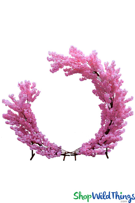 Arch, Pink Flowering Dogwood Semi-Circle "The Swoop" 8' 6" H x 10' W  at ShopWildThings