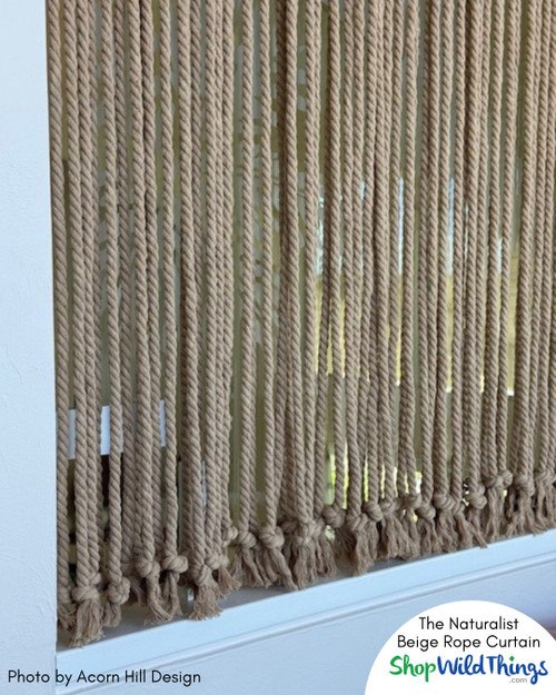 Bring coastal charm to your bedroom with "The Naturalist" cotton fiber rope curtains. Perfect for adding texture and a relaxed vibe, these versatile panels complement beach-inspired, boho, or rustic interiors. Find "The Naturalist" and more unique decor essentials at ShopWildThings.com to complete your design vision.
#RopeCurtains #CoastalDecor #BedRoomInspiration #ShopWildThings #BohoDecor #HomeStyleIdeas