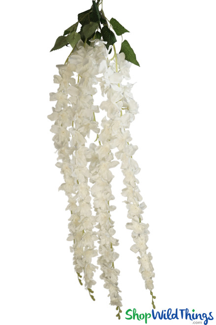 Faux Wisteria Garland | Flower Bushes | Wedding Arch Flowers | ShopWildThings.com