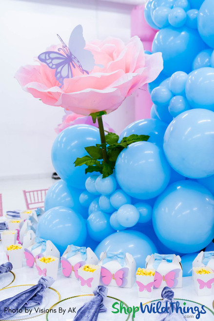 Giant Flowers by ShopWildThings are great for party and event decor! Oversized Roses, Peonies, and Sunflowers are available. No DIY required for these Jumbo Flowers!