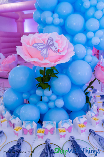 Giant Flowers by ShopWildThings are great for party and event decor! Oversized Roses, Peonies, and Sunflowers are available. No DIY required for these Jumbo Flowers!