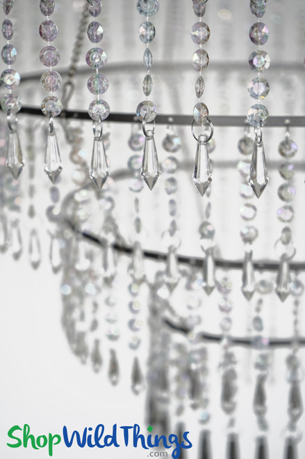 Extra Large Beaded Event Chandeliers by ShopWildThings.com