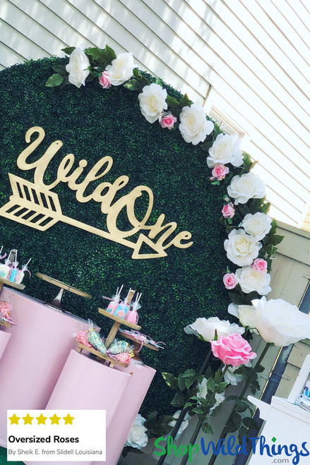 Artificial Oversized Roses Will Make Any Background Come To Life | ShopWildThings
