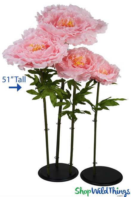 Pink Oversized Peony Flowers Come in Several Sizes and Colors ShopWildThings