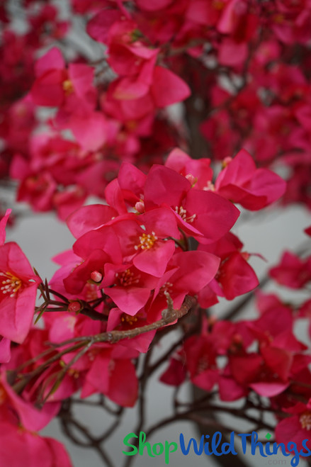 Artificial Flowering Oversized Pink Tree with Buds, 10 Feet Tall
