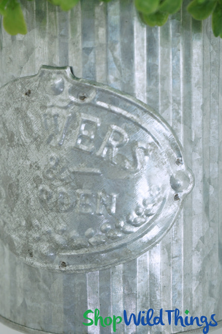 Artificial Topiary Boxwood Ball in Flower Watering Can, Centerpiece and Home Decor ShopWildThings.com