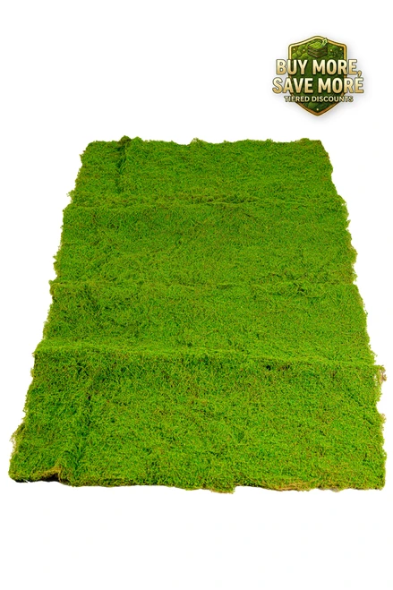 Artificial Realistic Magic Moss Light Green Wall Pad 39" by 78" by ShopWildThings.com