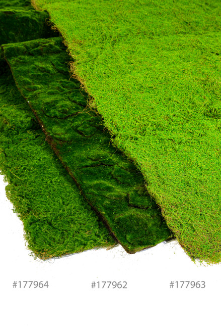 Artificial Realistic Icelandic Moss Green Wall Pad 39" by 78" by ShopWildThings.com