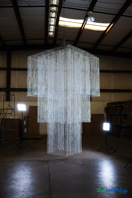 Giant Square Chandelier Frame Custom Props Custom Chandeliers HUGE ShopWildThings.com