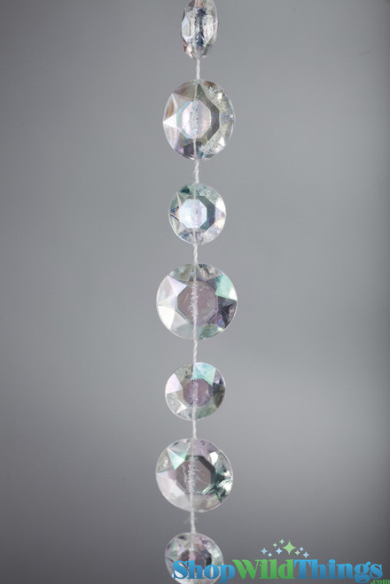 Superb Bead Clarity and Elegant Looks are Features of ShopWildThings Diamante Duo Beaded Curtains