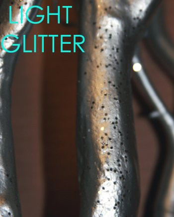 COMING SOON! Tree in Pot, 4 Feet Tall  - Silver w/ Heavy Glitter - Bendable!