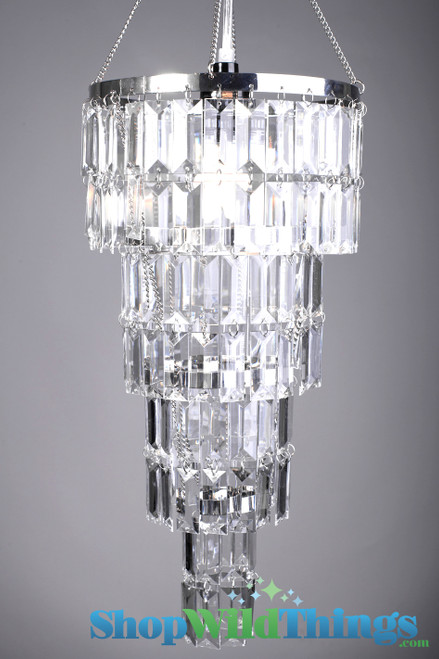 COMING SOON! Chandelier Crystal Rectangle Beads "Serena"   8" x 16"