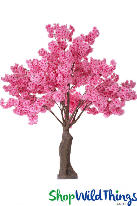 Artificial Flowering Trees | Tall Cherry Blossom or Pink Dogwood
